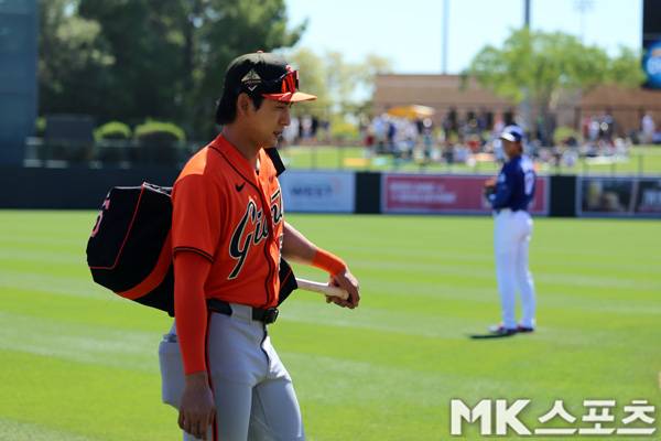 이정후가 오타니와 맞대결을 가졌다. 사진(美 글렌데일)= 김재호 특파원