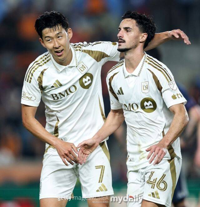 손흥민과 유스타키오/게티이미지코리아