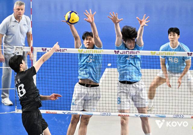 현대캐피탈-대한항공 경기./KOVO