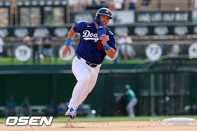 [사진] LA 다저스 산티아고 에스피날. ⓒGettyimages(무단전재 및 재배포 금지)