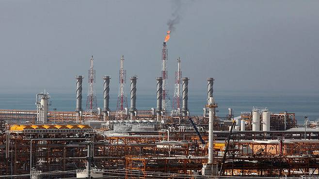 이란 최대 가스전인 사우스 파르스 시설