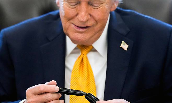 도널드 트럼프 미국 대통령.&nbsp;AP통신 캡처