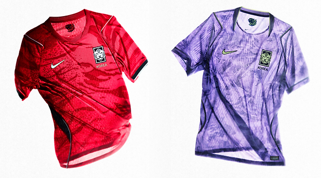 북중미월드컵 홈, 원정 유니폼. 나이키 제공