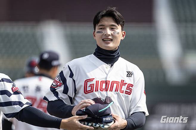 ▲ 윤동희 ⓒ롯데 자이언츠