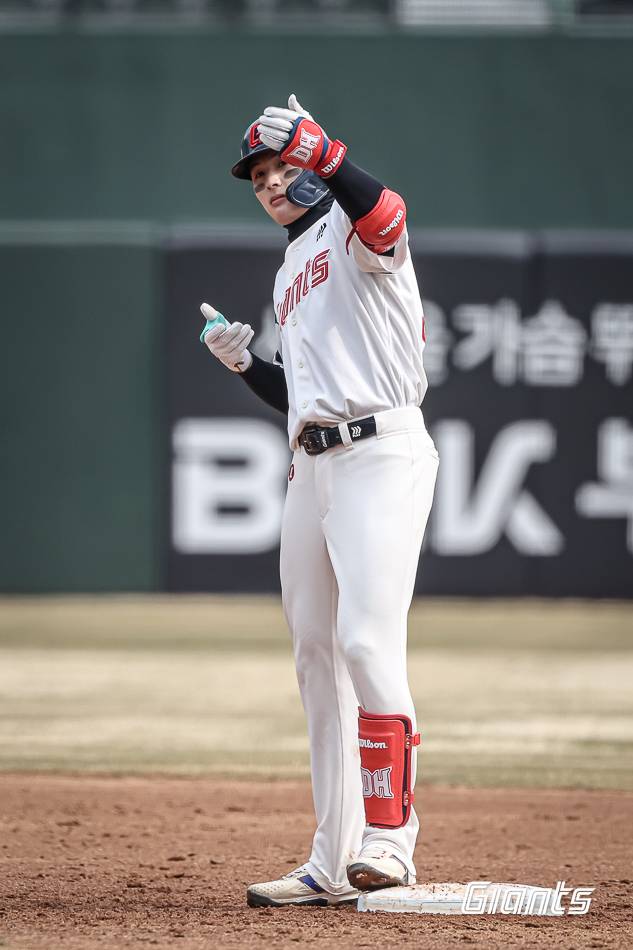 ▲ 윤동희 ⓒ롯데 자이언츠