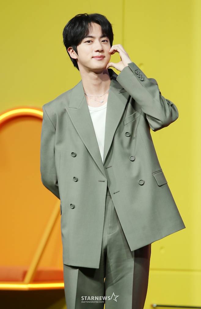 그룹 방탄소년단(BTS) 진/사진=김휘선 hwijpg@