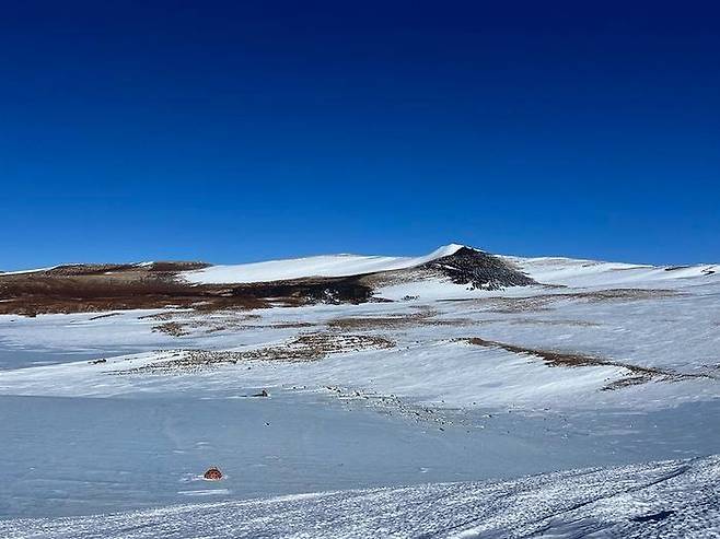 남극 앨런 힐스 지역 [Julia Marks-Peterson 제공. 재판매 및 DB 금지]