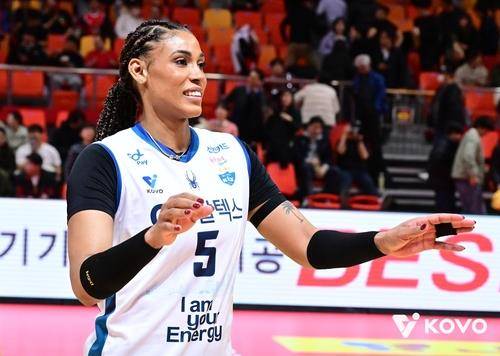 GS칼텍스의 외국인 주포 실바 [한국배구연맹 제공. 재판매 및 DB 금지]