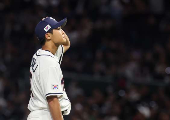 대한민국 야구 대표팀의 '막내'로서 WBC 대회에 참가했던 한화이글스의 정우주