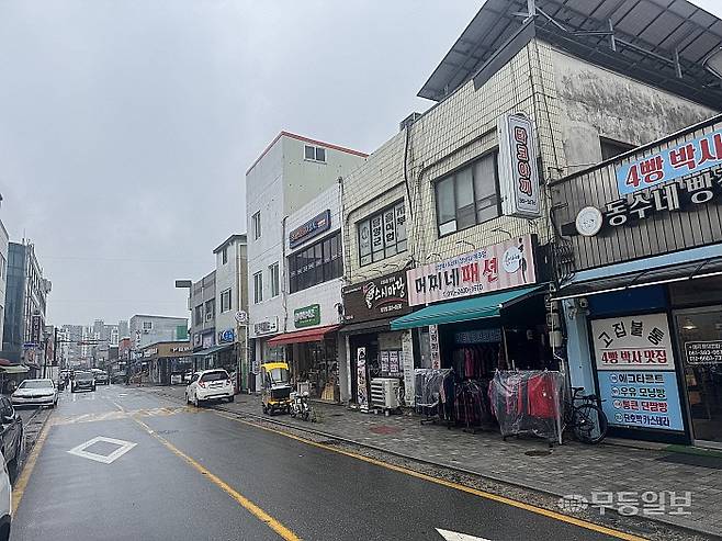 담양군 담양읍의 한 골목길. 박찬 기자