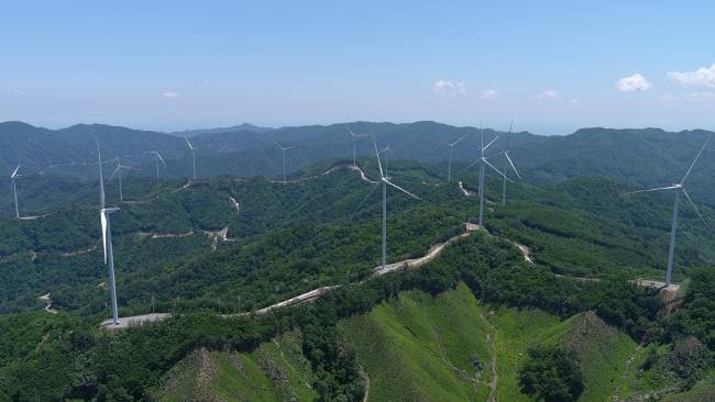 봉화 오미산풍력발전단지(60.2MW) / 제공=유니슨