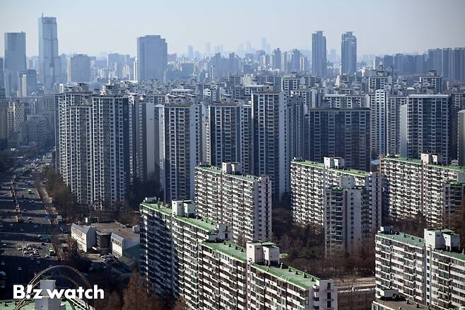 서울 송파구 잠실 일대 아파트 단지/사진=이명근 기자 qwe123@