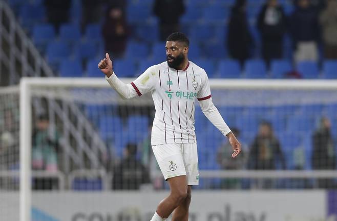 대전 하나시티즌 공격수 디오고. (한국프로축구연맹 제공)