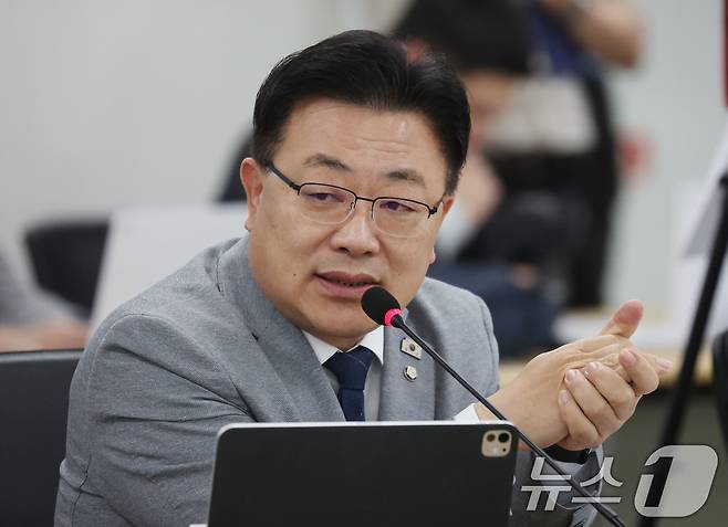 안태준 더불어민주당 의원. 2025.10.20 ⓒ 뉴스1 김영운 기자