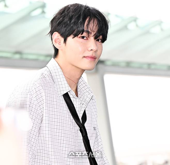 방탄소년단 뷔. 이주상기자 rainbow@sportsseoul.com