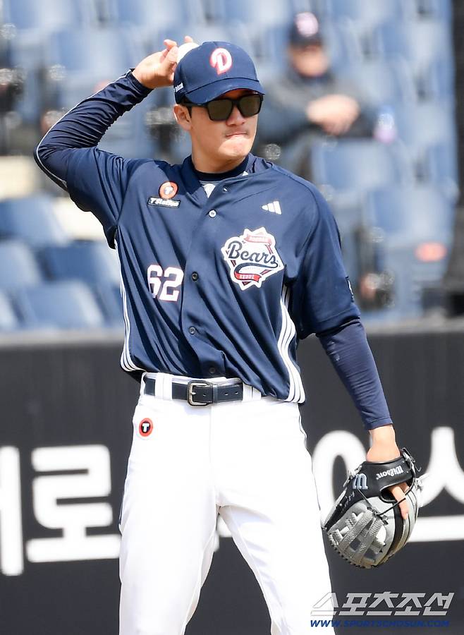 17일 대전 한화생명볼파크 열린 한화 이글스와 두산 베어스의 경기. 두산 안재석이 수비를 하고 있다. 대전=박재만 기자 pjm@sportschosun.com/2026.03.17/