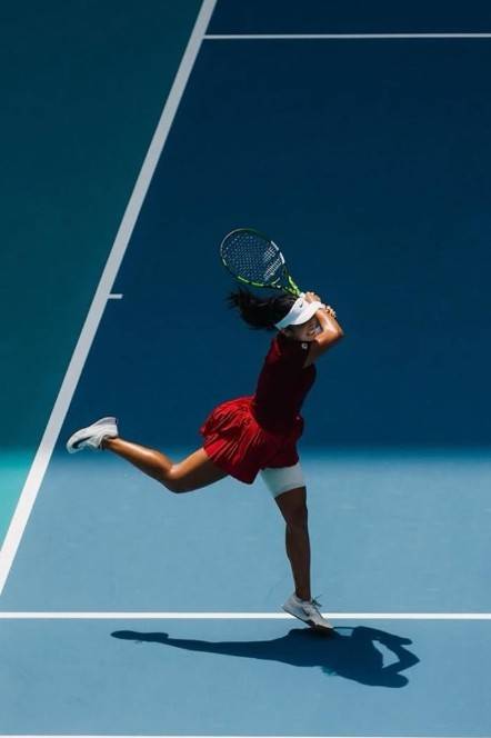 마이애미오픈에서 1라운드를 통과한 알렉스 이알라. 개인 SNS