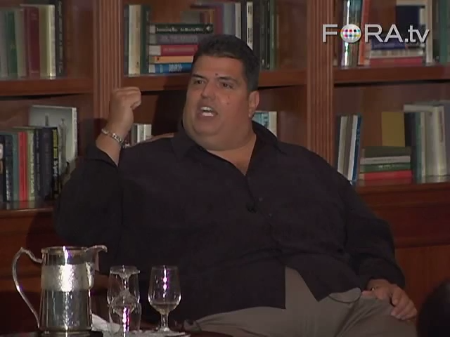 은퇴 직후인 2008년, 가르시아의 모습. 유튜브 fora.tv 갈무리