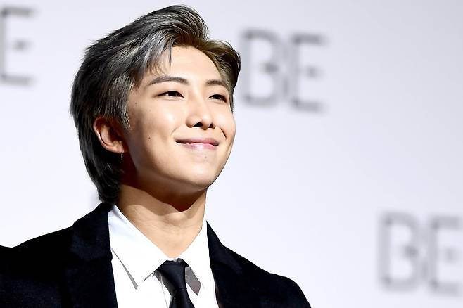 BTS의 RM. /사진=변성현 기자