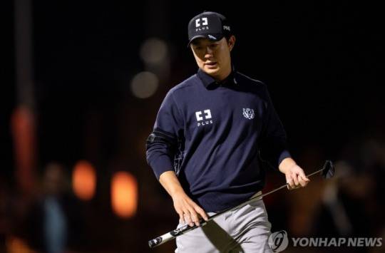 송영한. 사진[Pedro Salado/LIV Golf via AP=연합뉴스 자료사진]