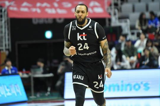 kt의 데릭 윌리엄스. 사진[연합뉴스]