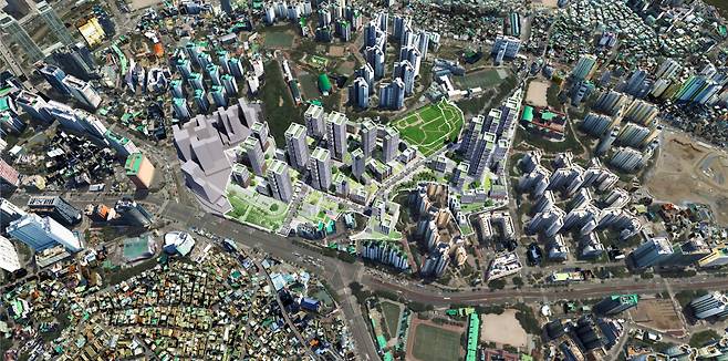 아현1구역 조감도/사진제공=서울시