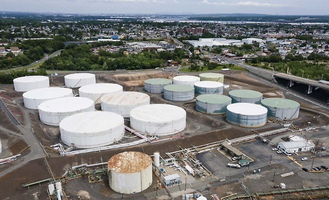 미국 뉴저지주 퍼스 엠보이 지역 전략비축유. 연합뉴스