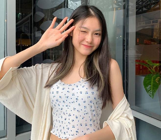 Pichamon Opatniputh celebrating a point