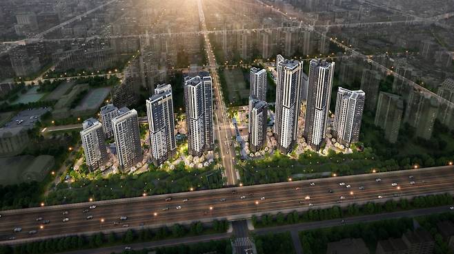 서울 서초구 서초동 '아크로 드 서초' 조감도 [DL이앤씨 제공]