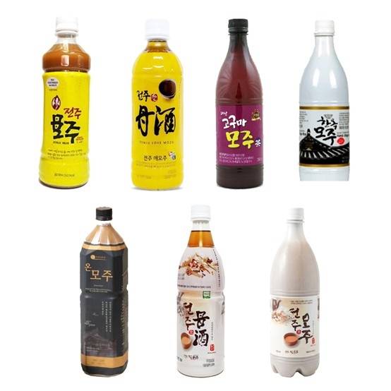 다양한 모주 [제조사 홈페이지 캡처]