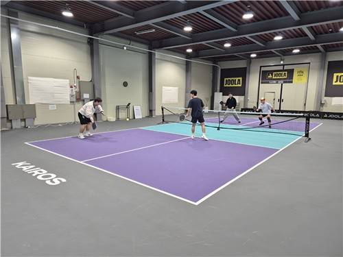 피클볼을 즐기는 동호인들[사진/카이로스피클볼클럽 제공]