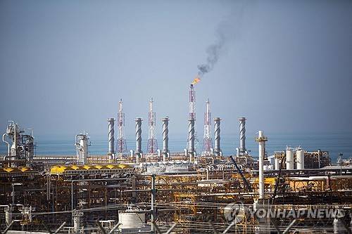 이란 사우스파르스 가스전 [AFP=연합뉴스 자료사진. 재판매 및 DB 금지]