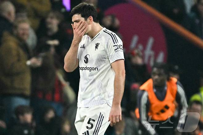 맨체스터 유나이티드 수비수 해리 매과이어. ⓒ AFP=뉴스1