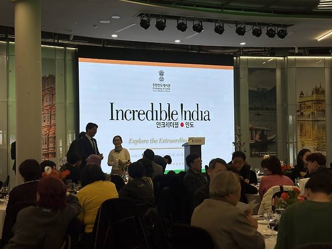 주한인도대사관 관광 로드쇼/사진=김지은 여행+ 기자