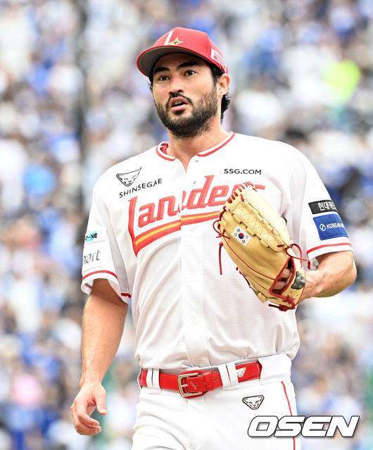 SSG 랜더스 미치 화이트. /OSEN DB