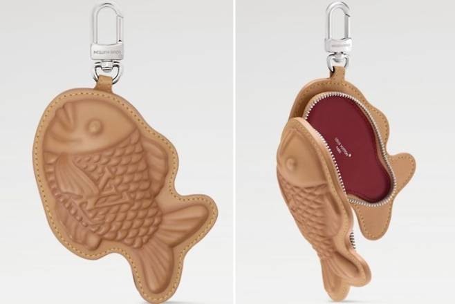 LV 붕어빵 백 참. 루이비통 홈페이지 캡처