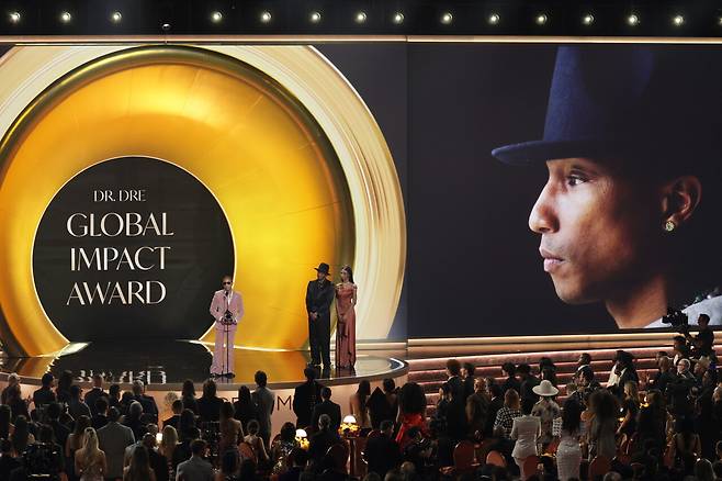 2026년 2월1일(현지 시각) 미국 로스앤젤레스에서 열린 제68회 그래미 어워드 시상식. ⓒEPA