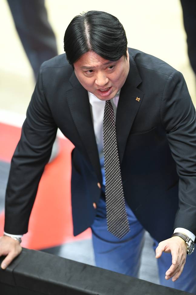 문경은 수원KT 감독. /사진=KBL 제공공