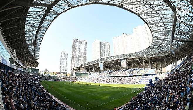 인천축구전용경기장 전경. 사진=인천유나이티드