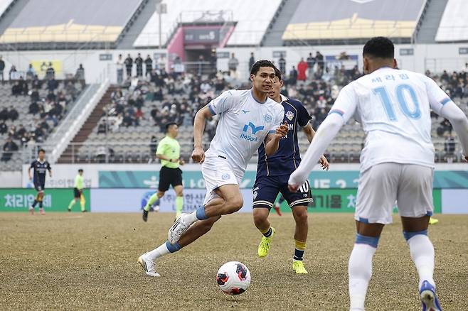 대구FC의 데커스.<대구FC 제공>