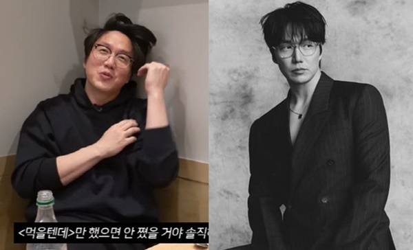 성시경 다이어트 비포(왼쪽) 애프터. 프로다운 관리로 훈훈한 미모가 살아났다. 사진=성시경 유튜브, SNS, 에스콰이어