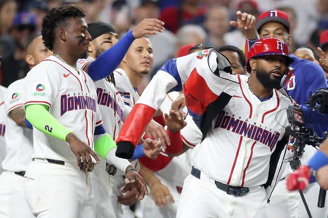 초호화 타선을 자랑했던 도미니카공화국. AFP연합뉴스