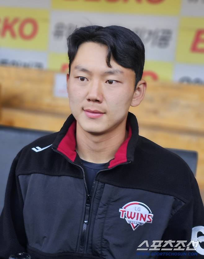 22일 삼성과의 경기 후 인터뷰 하는 이주헌. 대구=스포츠조선 정현석 기자 hschung@sportschosun.com