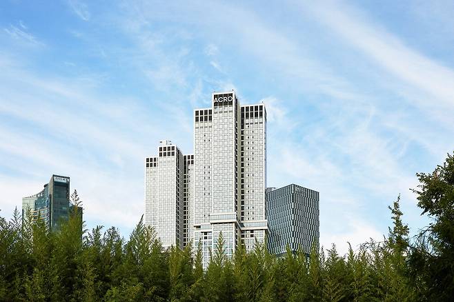 아크로 서울 포레스트 전경 DL이앤씨