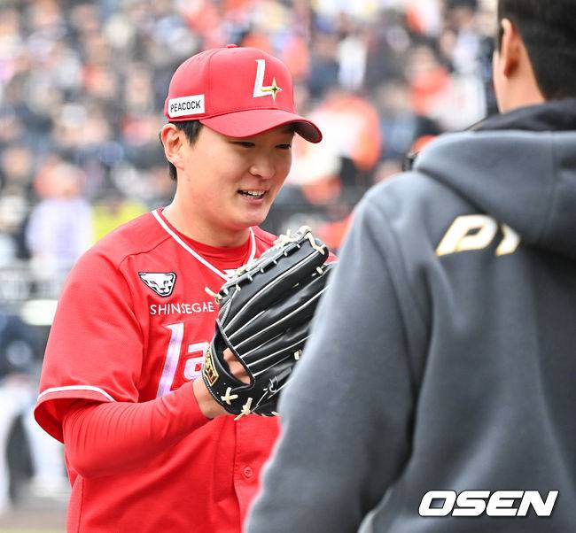 SSG 김건우. / OSEN DB