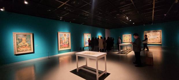 정승주 작가 전시실 장면.