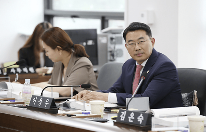 이용우 남동구의회 전반기 부의장. 남동구의회.