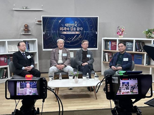 ONN닥터TV '대한민국 외과의 길을 묻다' 녹화 현장. 사진=ONN닥터TV