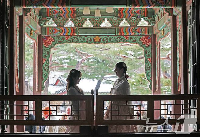 지난해 열린 '창덕궁 궁궐 빛·바람 들이기' 행사 ⓒ 뉴스1 오대일 기자