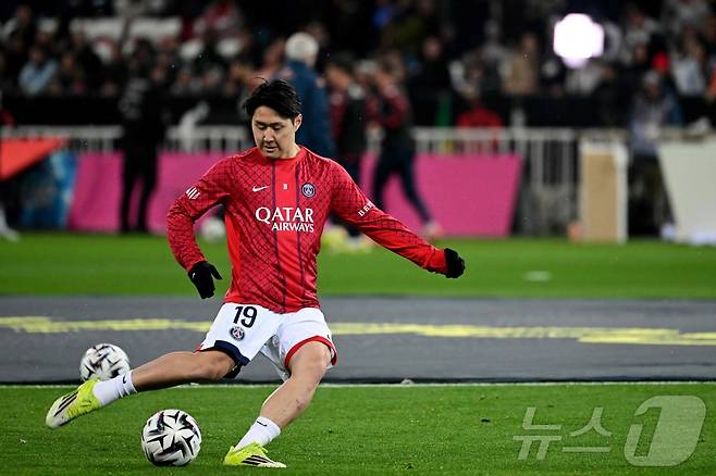 PSG 이강인. ⓒ AFP=뉴스1